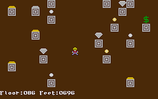 Daniel's Dungeon - University Game atari screenshot